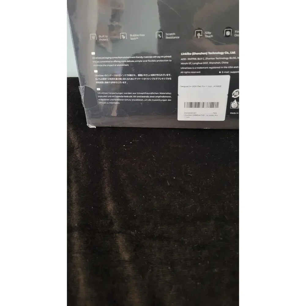UltraGlass Top 9H+ Glass for iPad Pro 11 Inch Screen Protector M4 2024 [Longest
